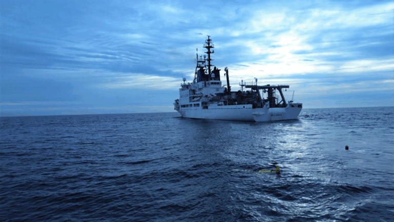 NRV Alliance conducting scientific sea trial, Elba, Italy, 2025