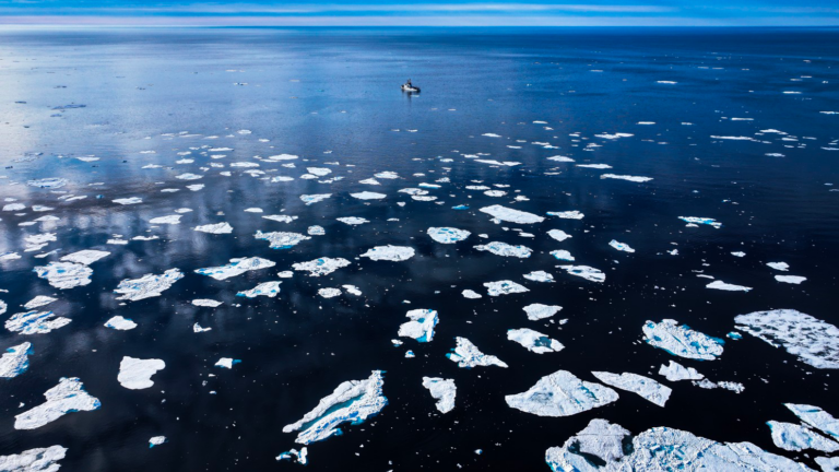 CMRE Arctic Mission - sea ice, July 2025