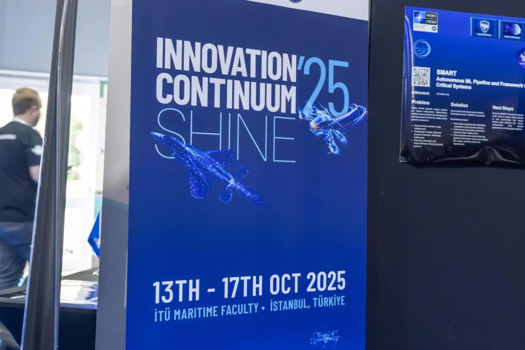 Innovation Continuum poster, SHINE, October 2025.